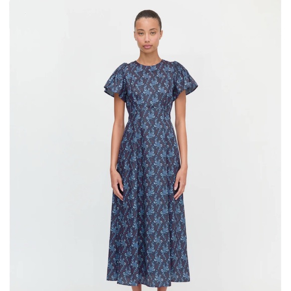 Hill House Dresses & Skirts - Hill House Dominique Dress - Navy Cala Paisley